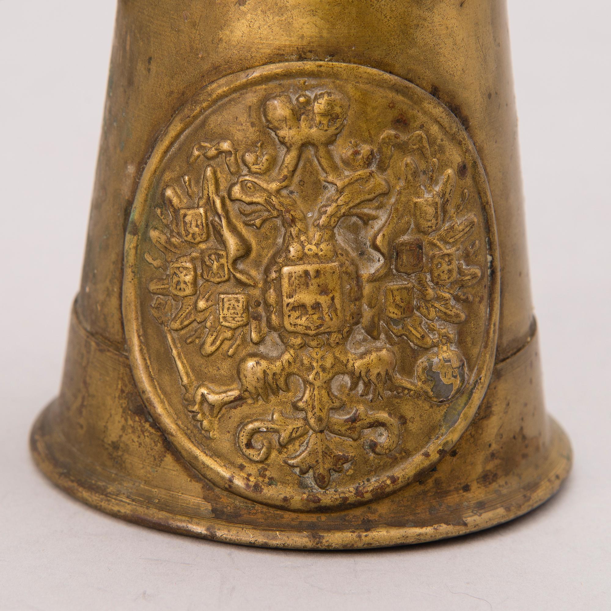 SIGNAALITORVI, messinkiä, Venäjä, 1800-luvun jälkipuoli.