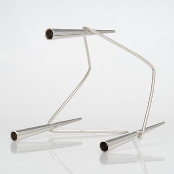 Eigil Jensen, ljusstake, sterlingsilver, för Anton Michelsen, Danmark 1960.