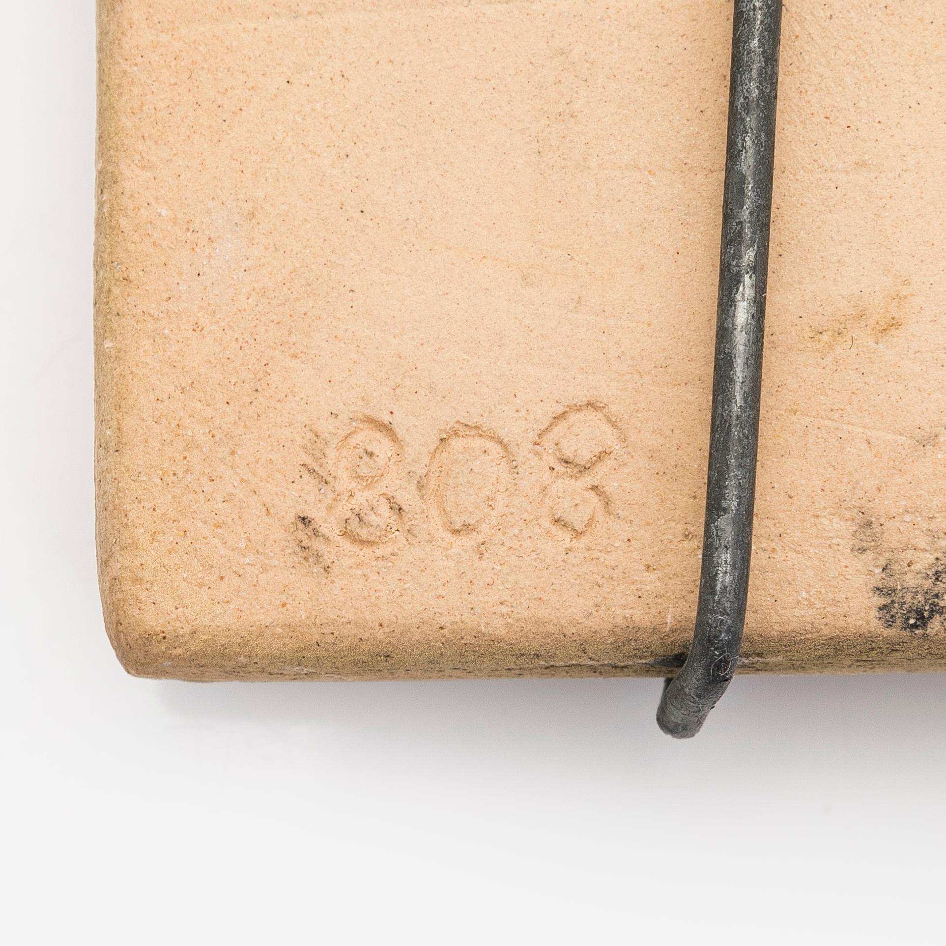 Rut Bryk, Relief, stoneware, signed BRYK.