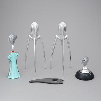 SAMLING ALESSI, 5 delar, 1900-/2000-tal.