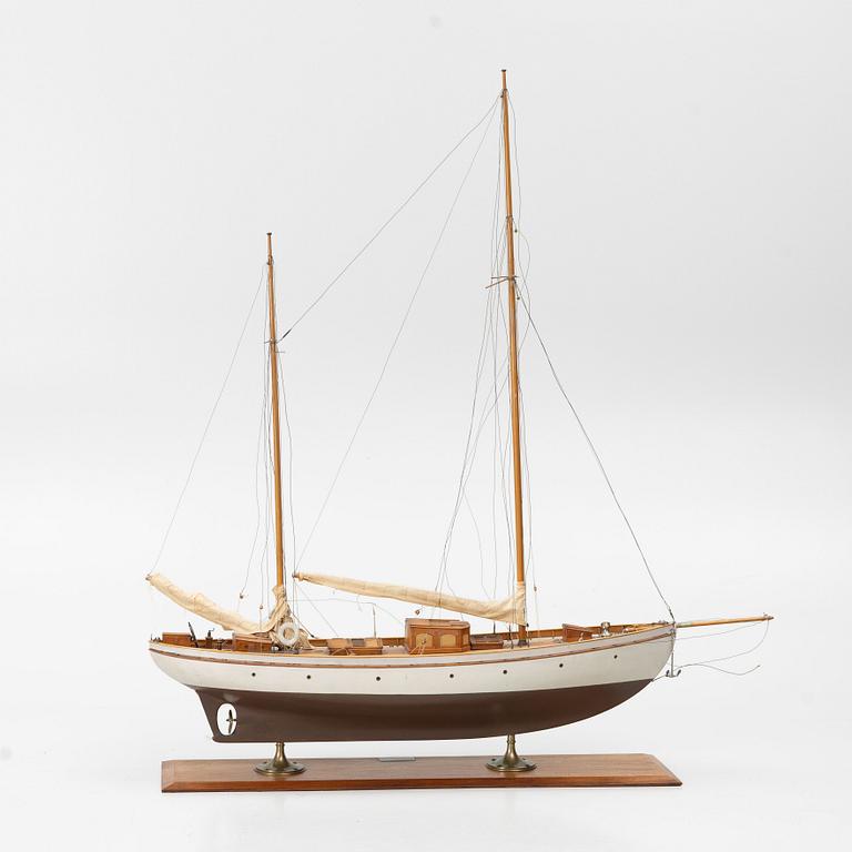 Ship model. “Independence III”, mid-1990s.