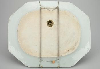 STEKFAT, porslin, Kina, Qian Long (1736-1795).