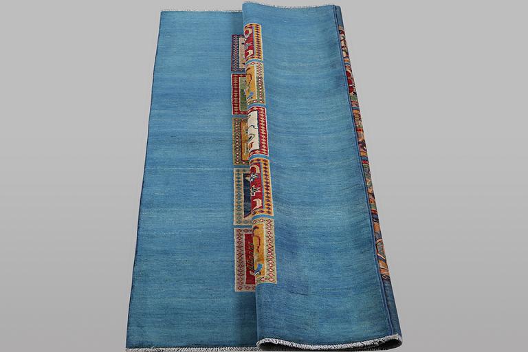 Matta, Ziegler Kazak, ca 209 x 154 cm.