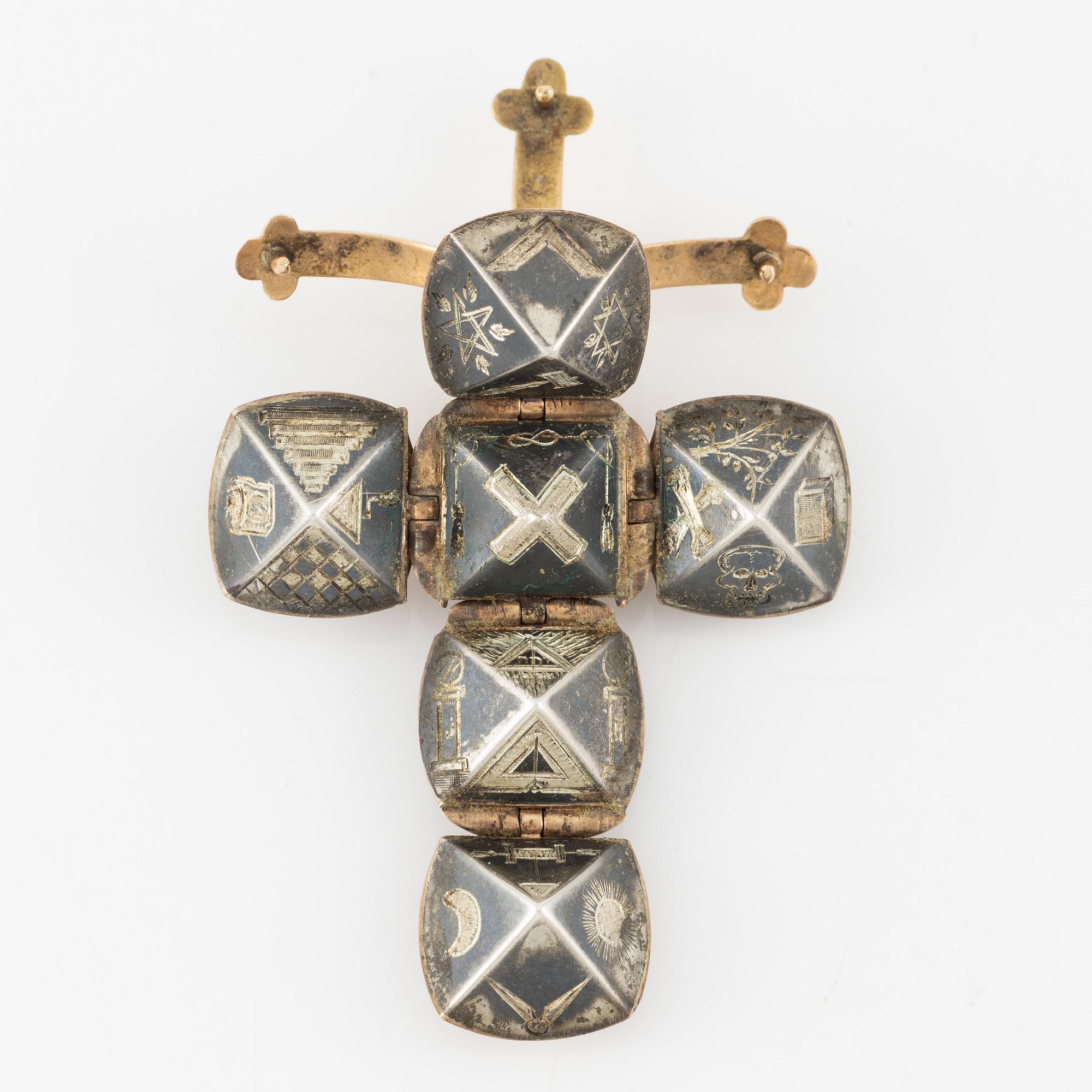 Pendant, Freemason's ball.