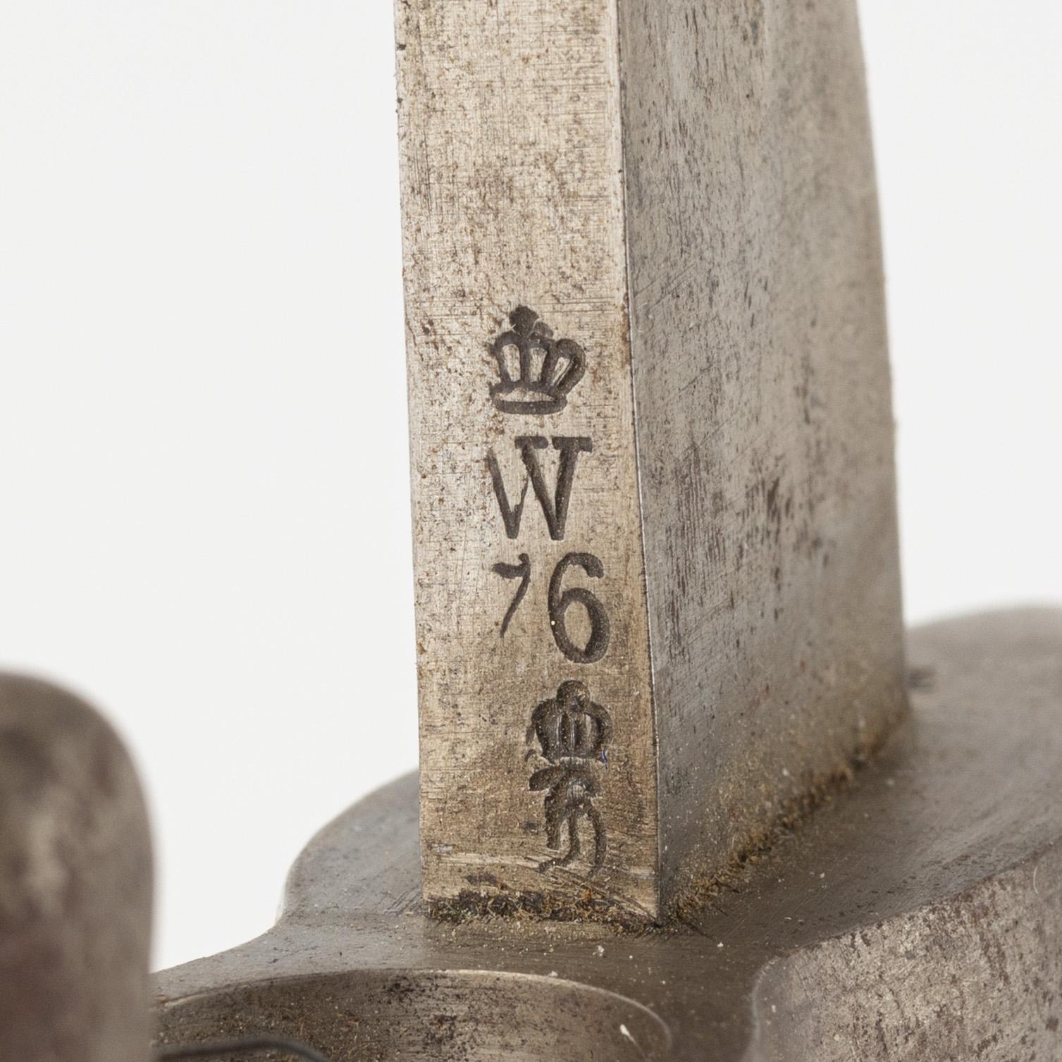 Bajonett, tysk, m/1871, Clemens & Jung, Weyersberg, med balja.