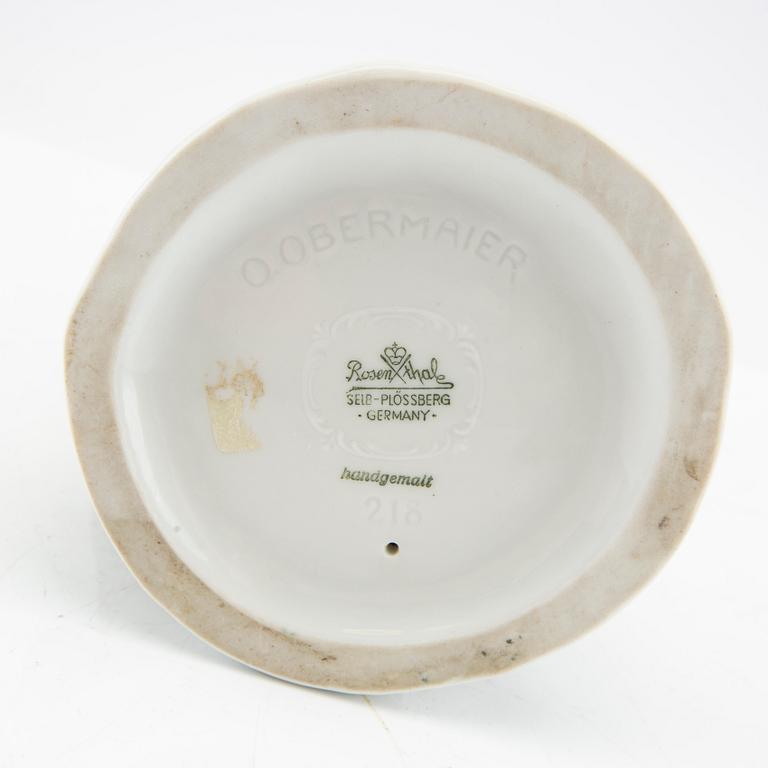 O Obermaier figurine Rosenthal Germany mid-20th century porcelain.