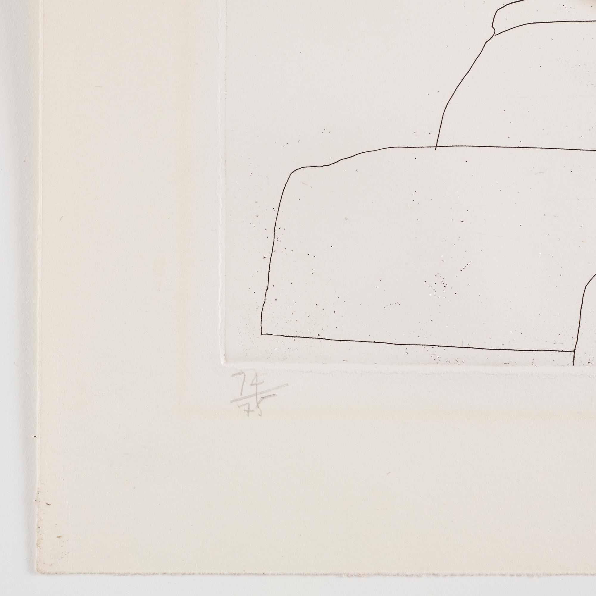 David Hockney, "Portrait of Cavafy II".