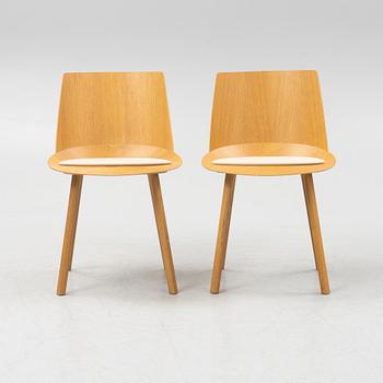 Stefan Diez, chairs, 5 pcs, "E15 Houdini", reportedly purchased in 2012.