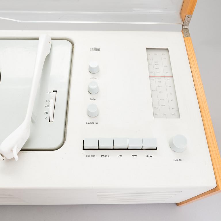RADIOGRAMMOFON, "Phonosuper SK-5", Hans Gugelot & Dieter Rams, Braun AG, Tyskland, 1950-60-tal.