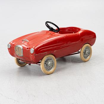 A pedal car, Giordani, Italy, 1950's.