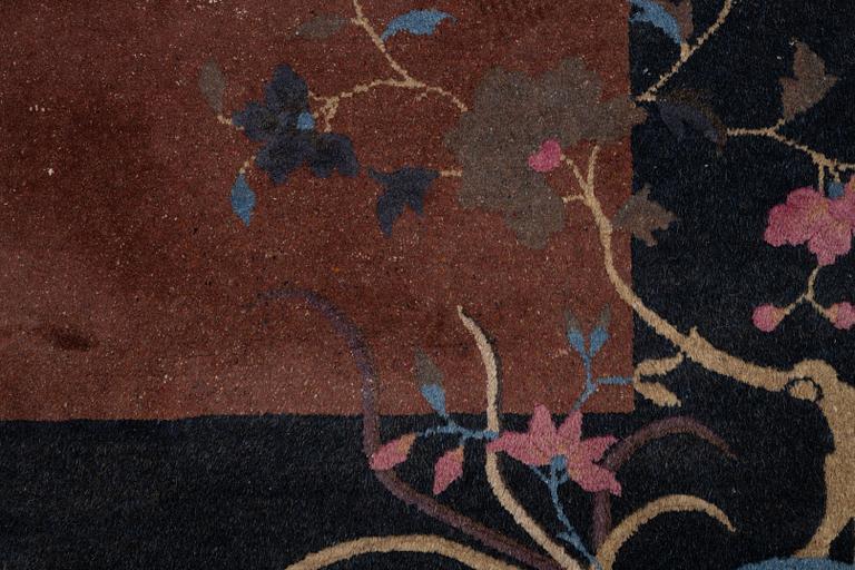 Rug, antique Chinese 'art deco', approx. 360 x 272 cm, circa 1930.