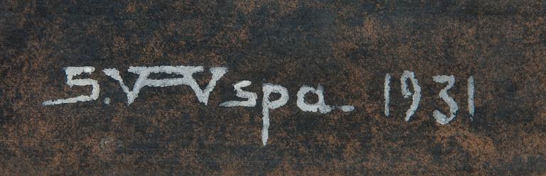 Sigurd Wettenhovi-Aspa, Porträtt av Robert Kajanus.