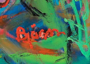 Björn Björnholt, oil on canvas, signed.