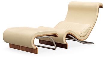 A Jørn Utzon 'Aurora' lounge chair, by Trio Line, Denmark,