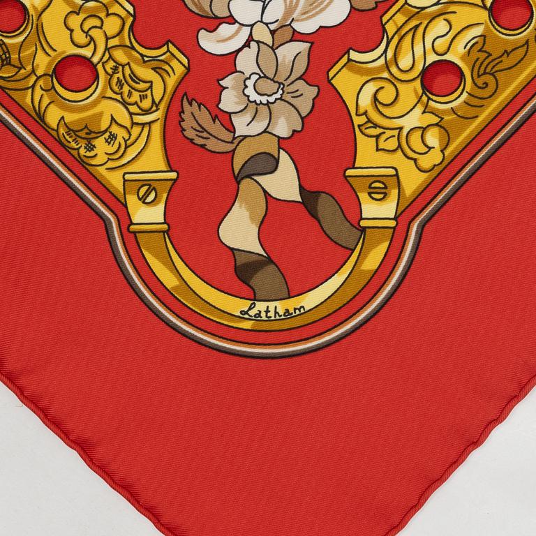 Hermès, scarf, "Copeaux".