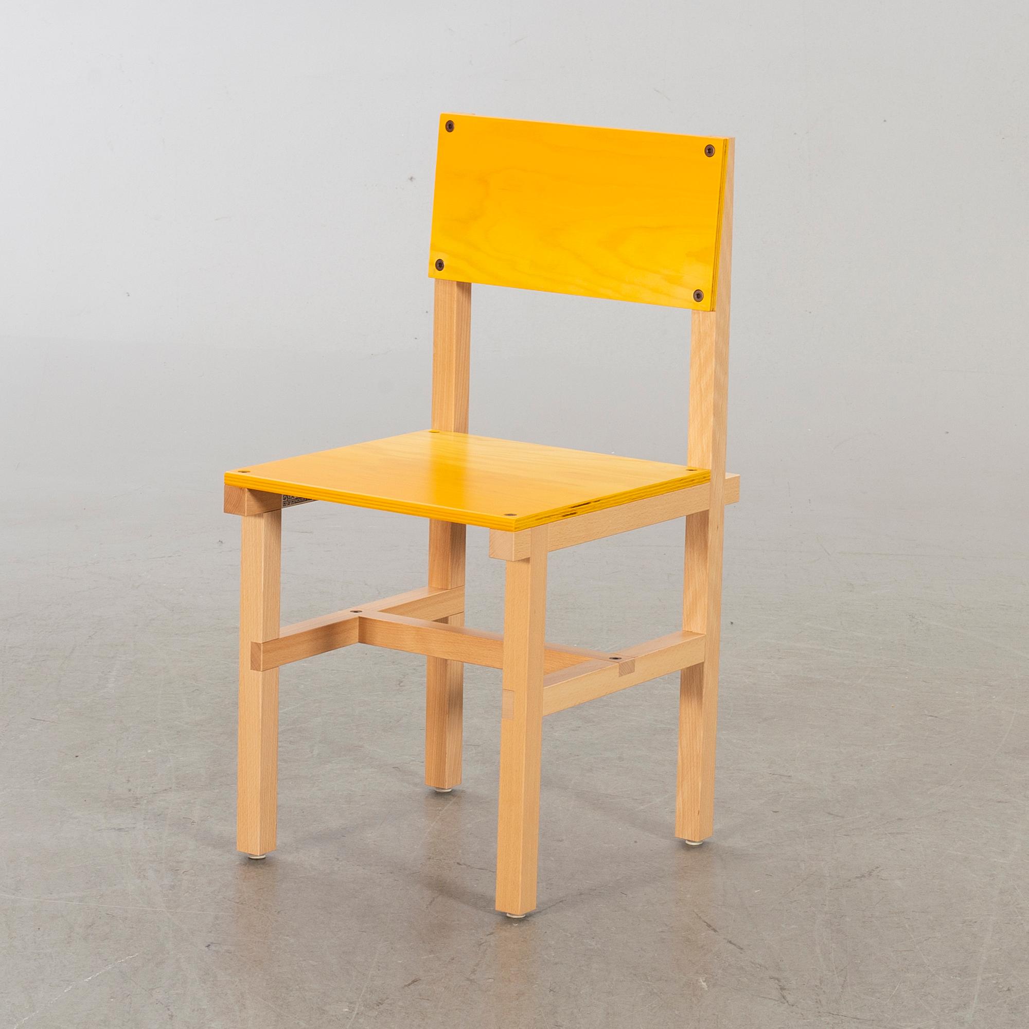 FREDRIK PAULSEN, "Röhsska"Designbaren, chair, Blå Station 2020, Chair 69/102.
