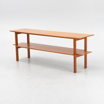 Josef Frank, a model 648 mahogany library table/ sideboard, Svenskt Tenn, Sweden post 1985.