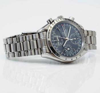 ARMBANDSUR, stål, Omega Speedmaster, Trippledate, Tachymeter, 1990-tal.
