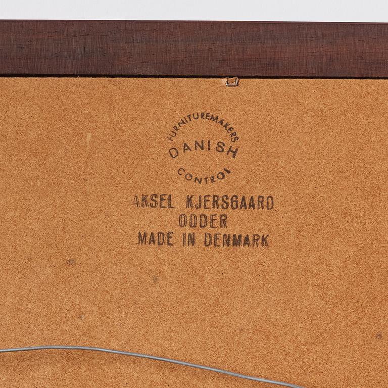 Aksel Kjersgaard, a mirror and a chest of drawers, Odder, Denmark, 1960's.