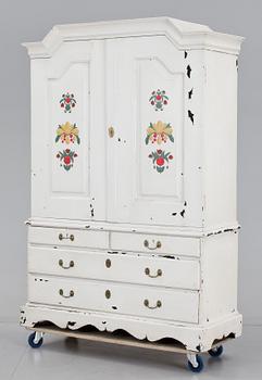 SALSSKÅP, barockstil, tidigt 1800-tal.