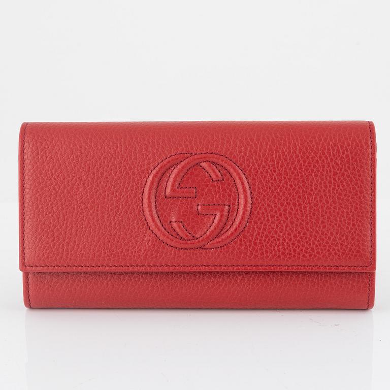 Gucci, wallet.