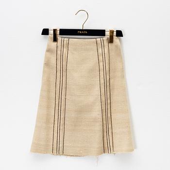 Prada, kjol & topp, storlek 36.