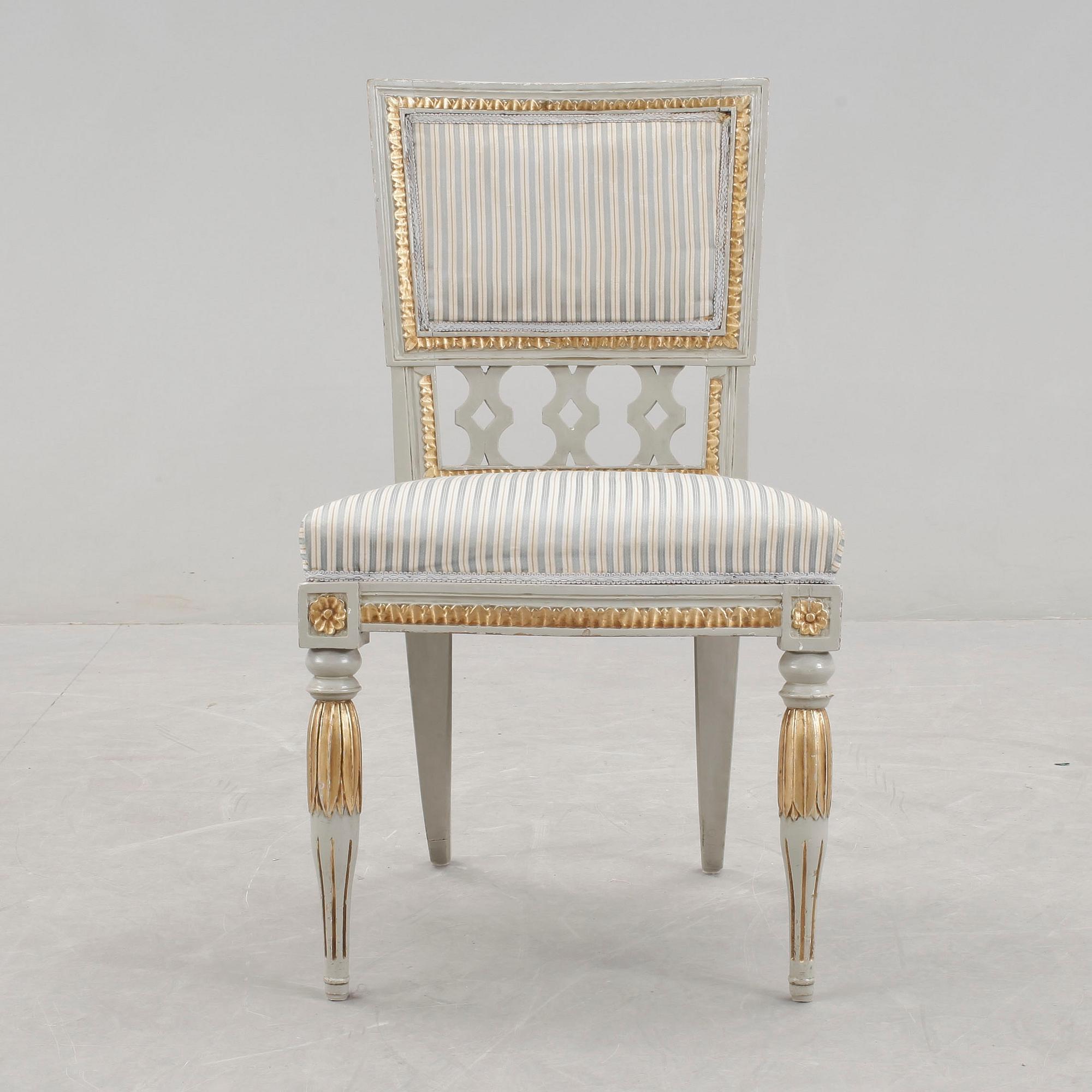 STOL, gustaviansk, omkring 1800-talet början.