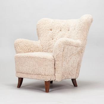 Ilmari Lappalainen, fåtölj, "Laila", Asko, Finland 1950-tal.