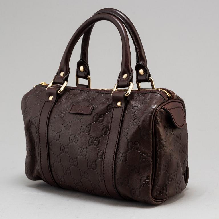 GUCCI, Guccissima Leather Joy Boston Bag.