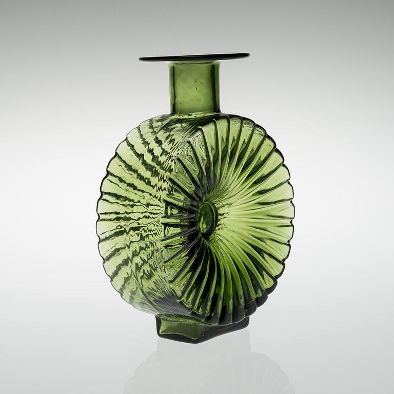 HELENA TYNELL, VAS, glas, "Aurinkopullo", Riihimäen Lasi, 1900-talets senare hälft.