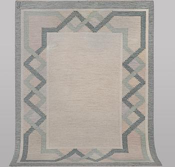 Anna-Johanna Ångström, a flat weave carpet, signed Å, ca 200 x 140 cm.