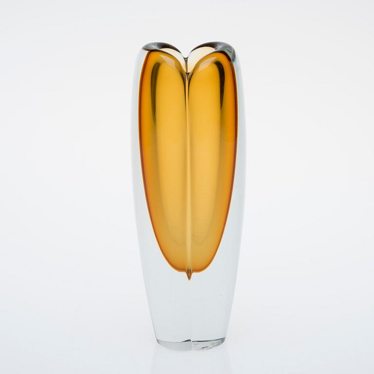VAS, glas, signerad K. Franck, Nuutajärvi Notsjö -59.