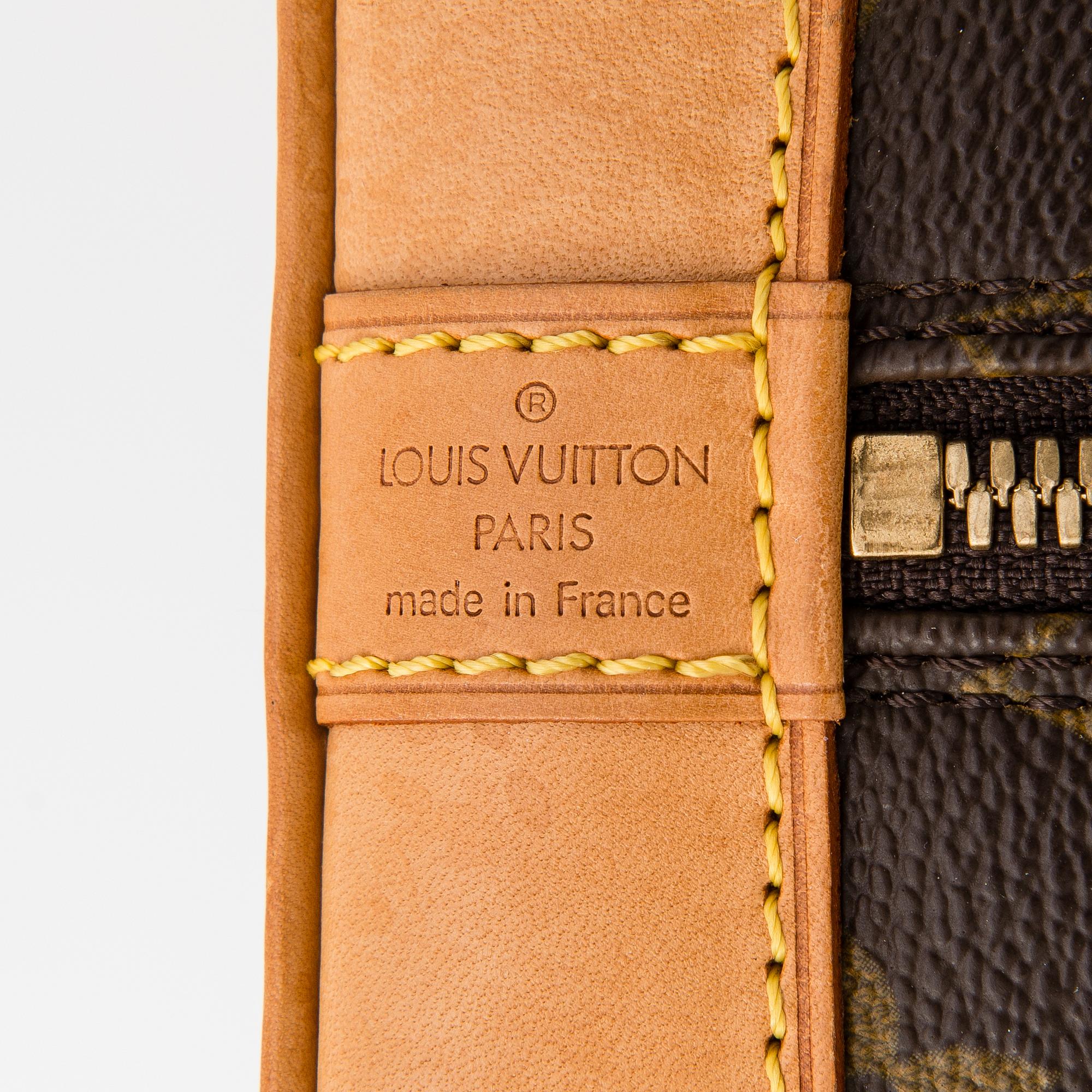 Louis Vuitton, A Monogram Canvas 'Alma' Handbag.