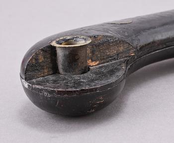 HUGGARE, samt STICKERT, 1800/1900-tal.