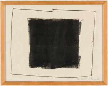 RICHARD NONAS, pencil on paper, signed with dedication and dated -78.