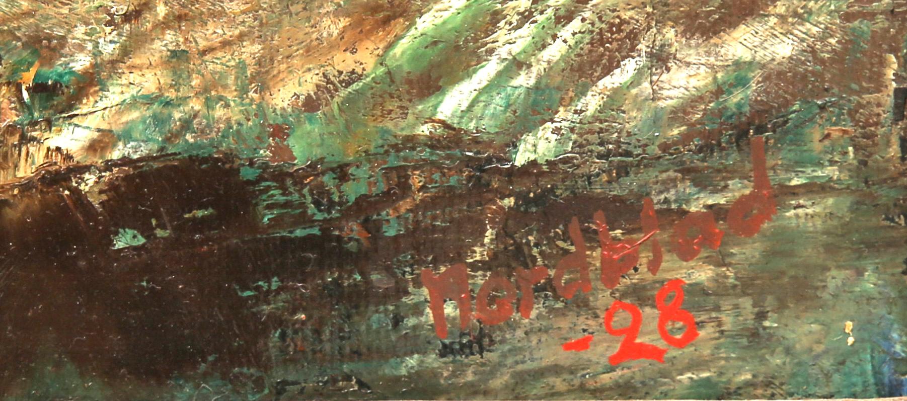 Gösta Nordblad, "The old houses".