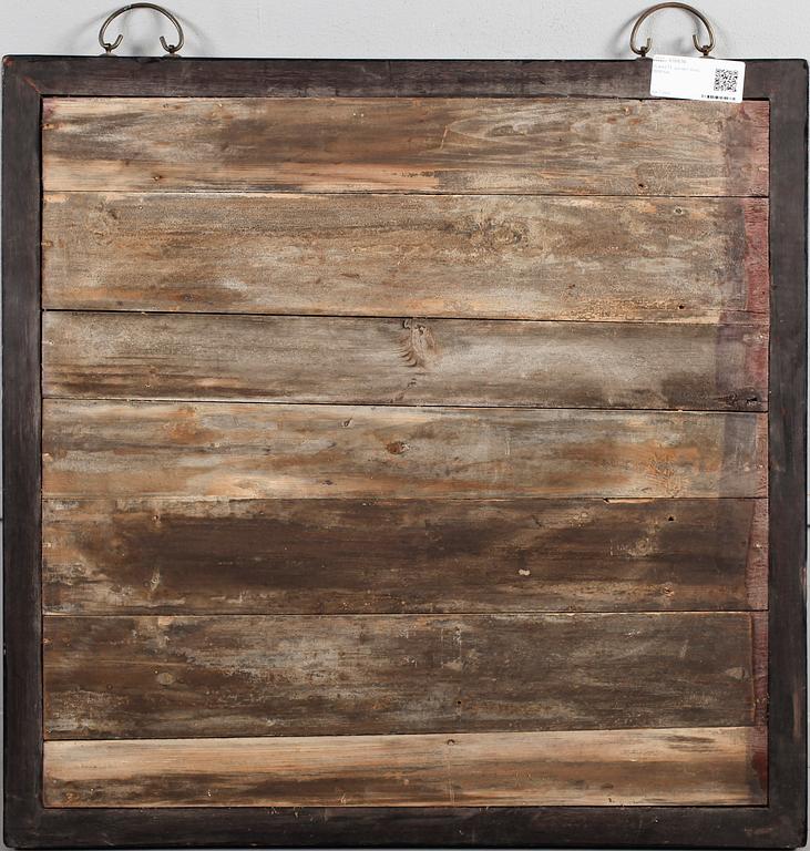 PLAKETT, porslin, Kina, 1900-tal.