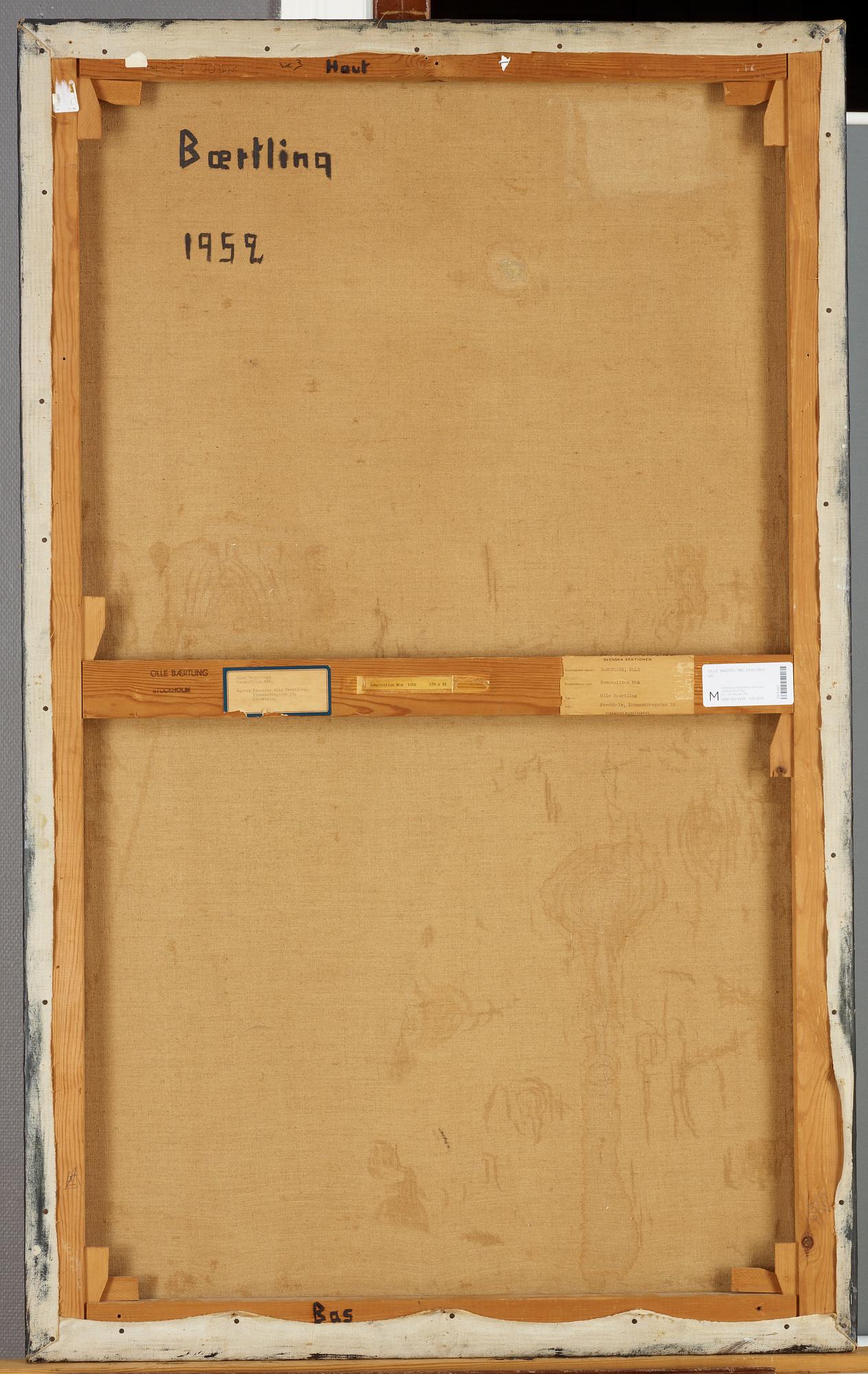 Olle Bærtling, "Composition Mim".