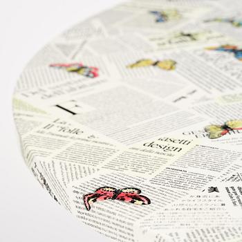 an "Ultime Notizie" table, Fornasetti, Milan, 2019.