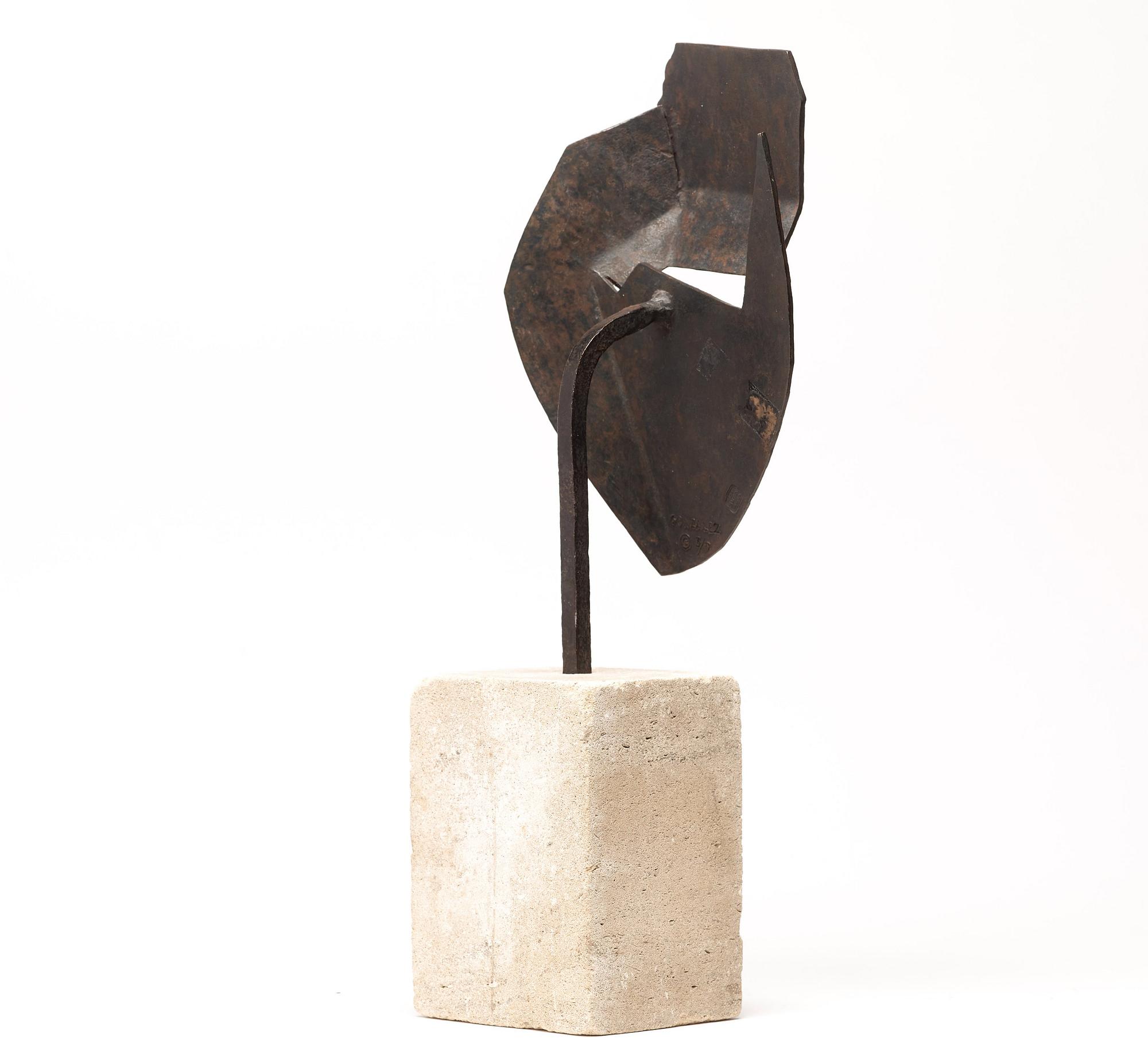 Julio González, "Tête aiguë (Masque aigu)".