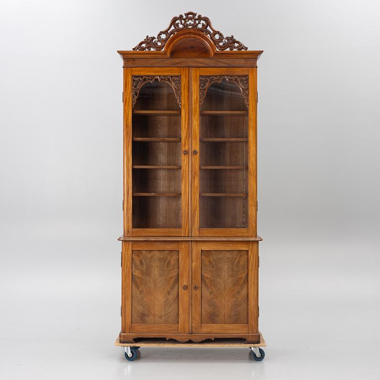 Bookcase, Late Empire, circa mid-19th century.