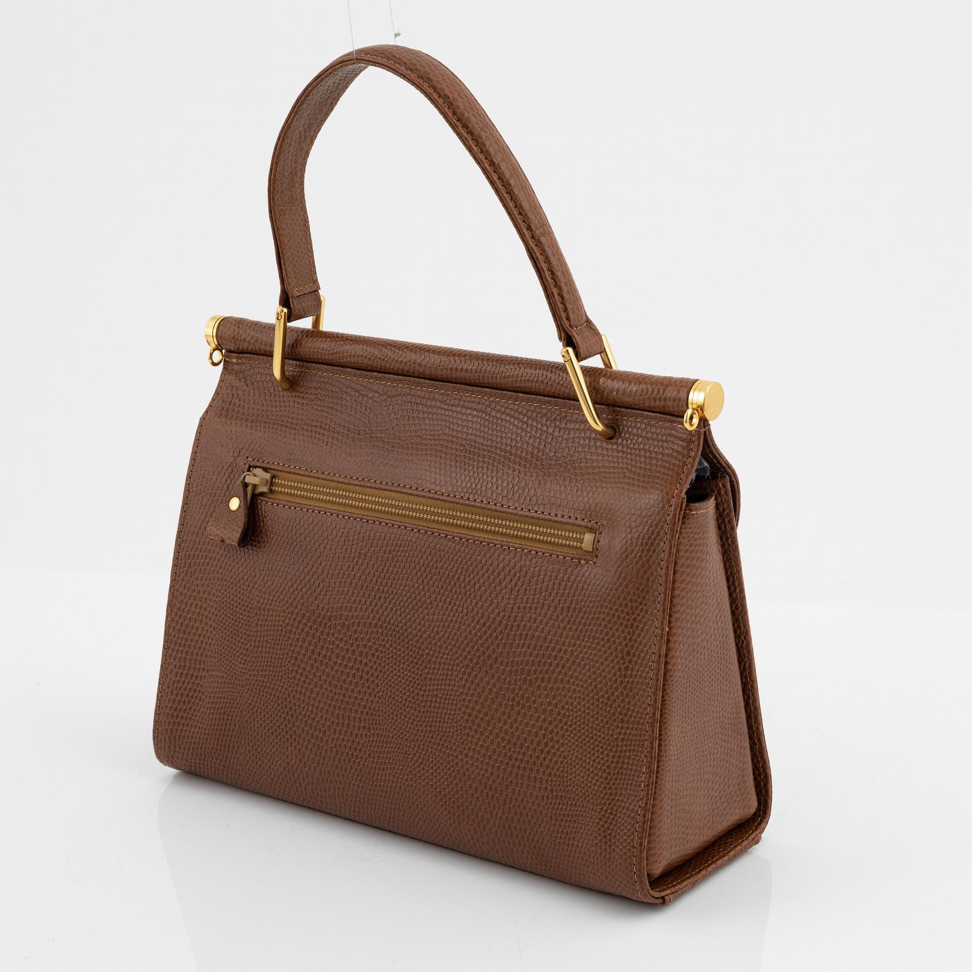 Emanuel Ungaro a leather bag. Bukowskis