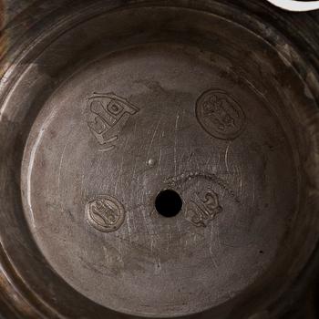 Sockerruska, silver, Thorvald Nielsen Meier, Köpenhamn, Danmark, 1920.