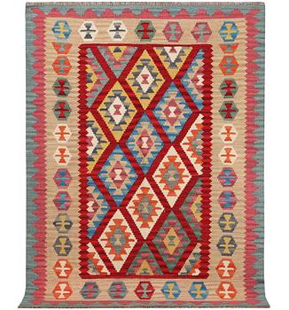 A Kilim rug, c. 179 x 132 cm.