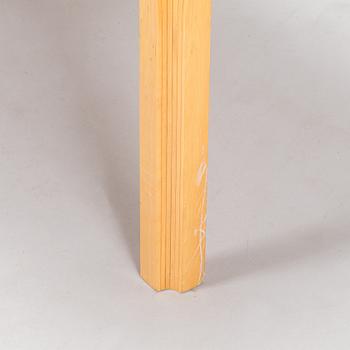 Alvar Aalto, a 1960s coffee table model MX800B, altered, for Artek.