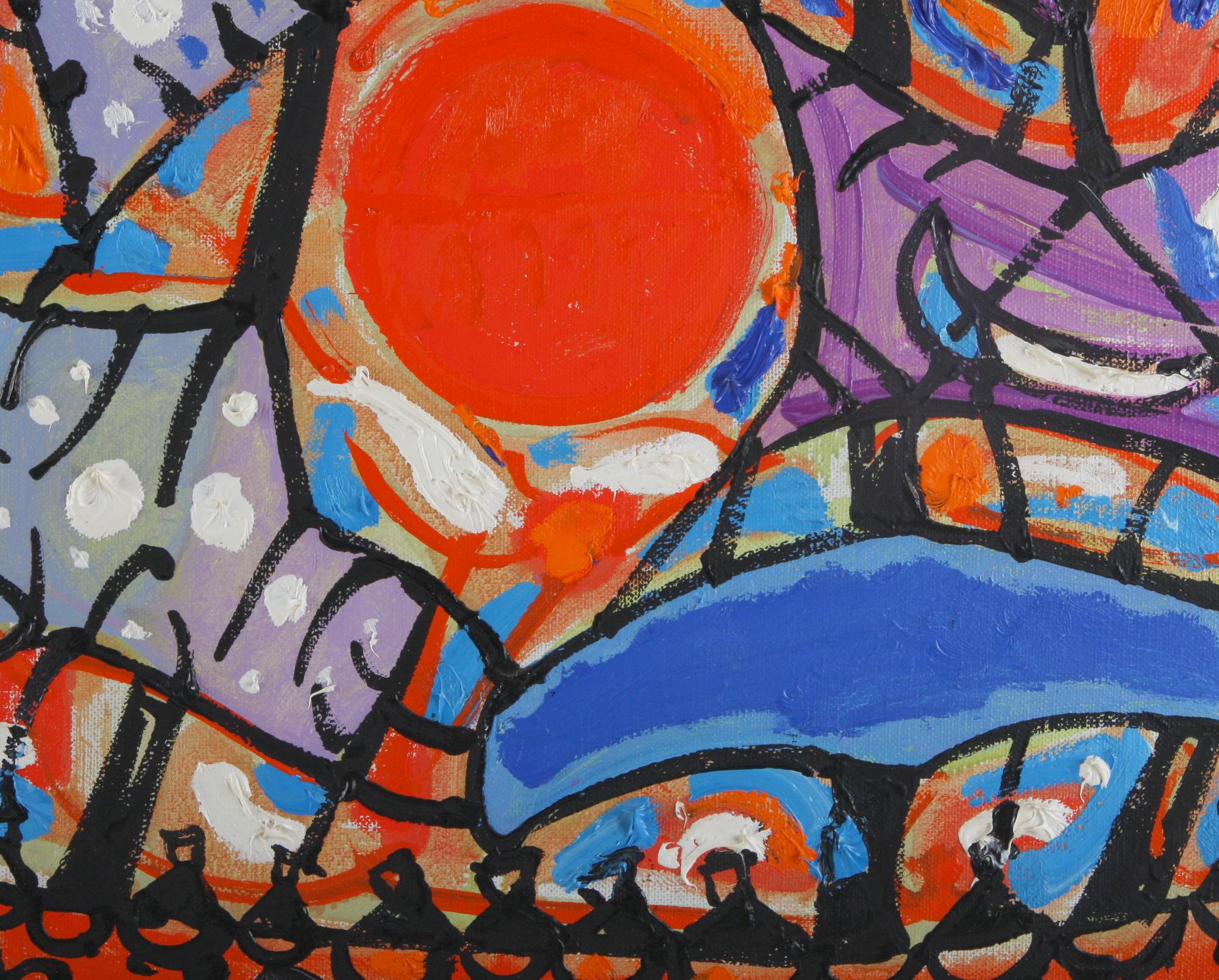 UNO VALLMAN, olja på duk, sign o dat 1966.