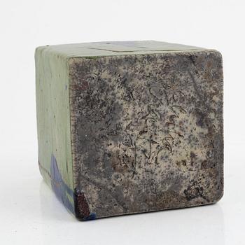 Cecilia Kraitz, vase, raku, circa 2000.