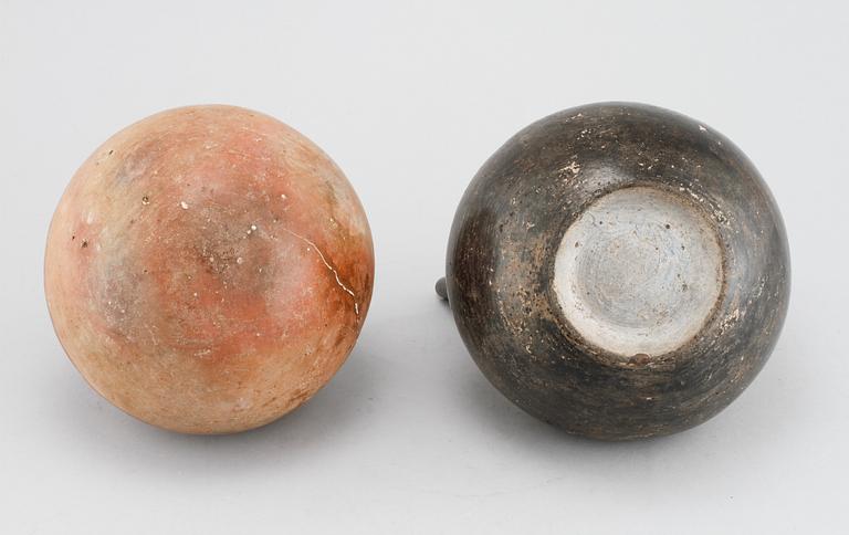 A vessel, so called Moche and Tiwanaku vessel, cheramic, probably made in 19th / 20th century.