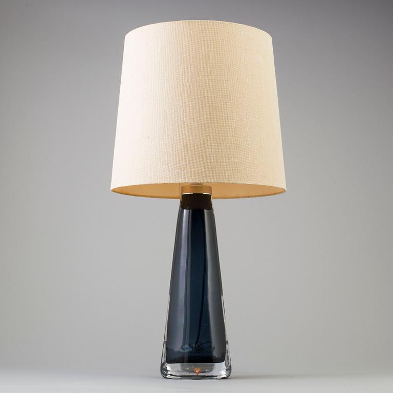 A 1960/1970's table lamp by Carl Fagerlund, Orrefors.