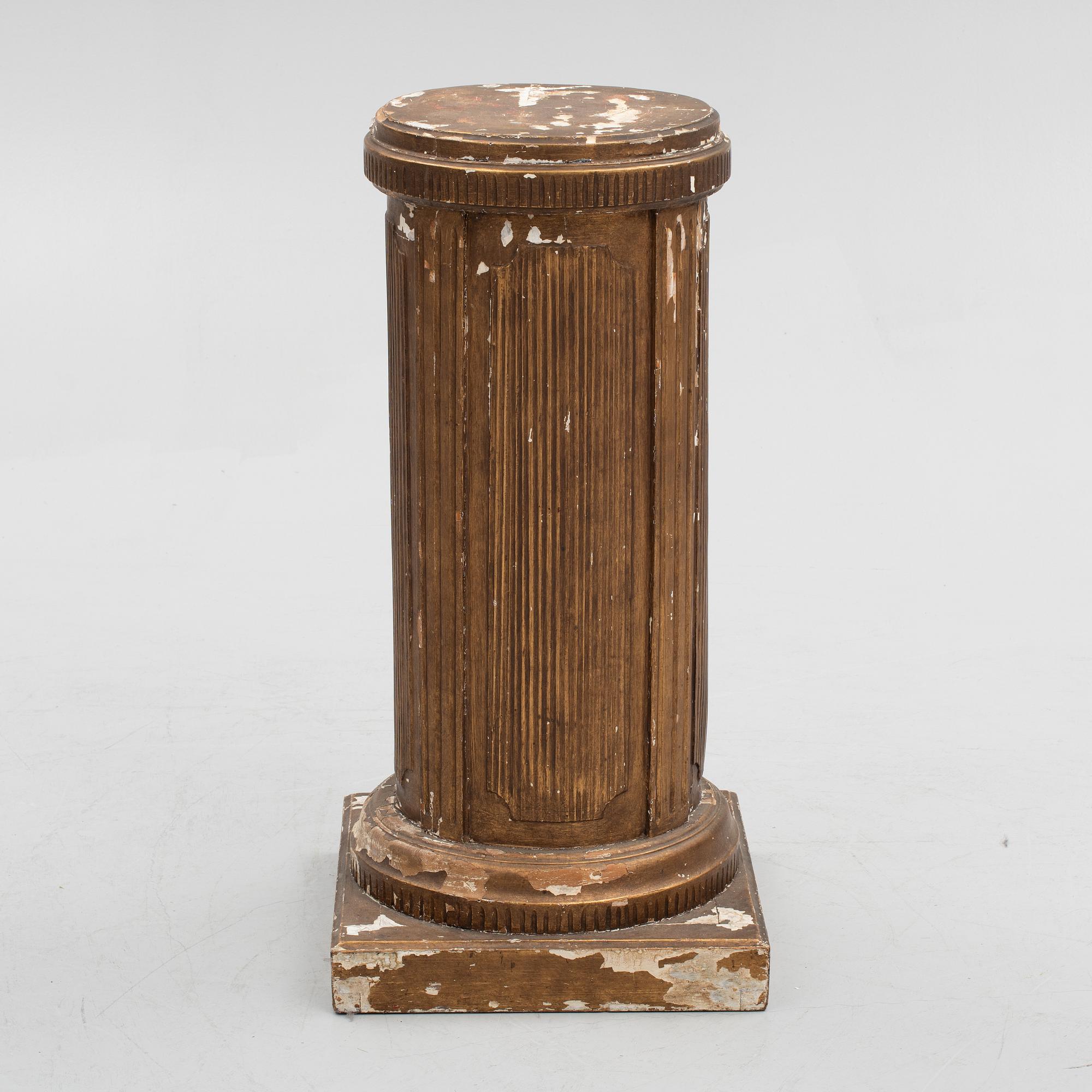 A Gustavian style column, early 20th century.